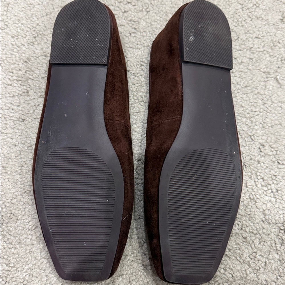 Steve Madden chocolate brown ballet flats - Picture 4 of 5